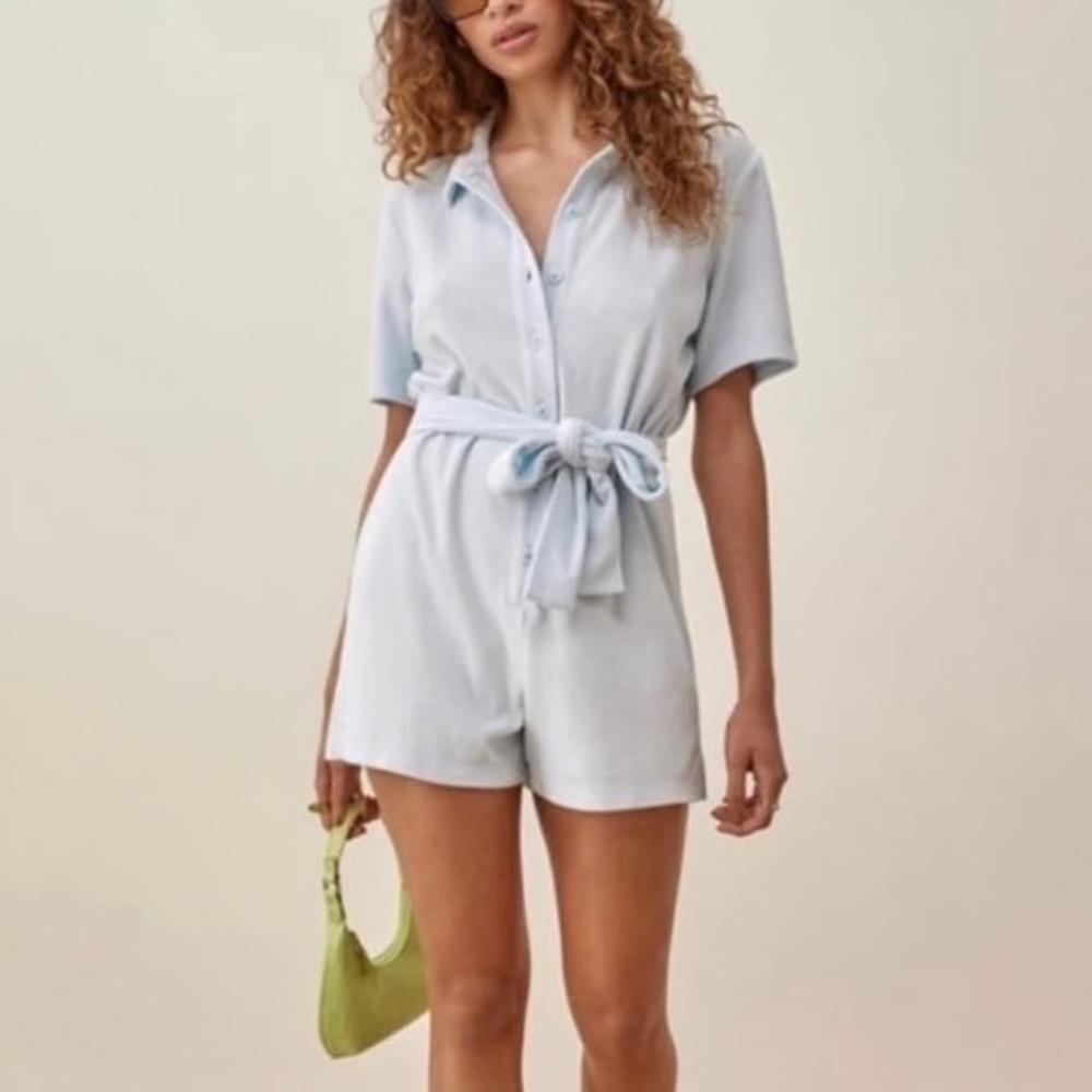 Light Blue Jumpsuit - XS
